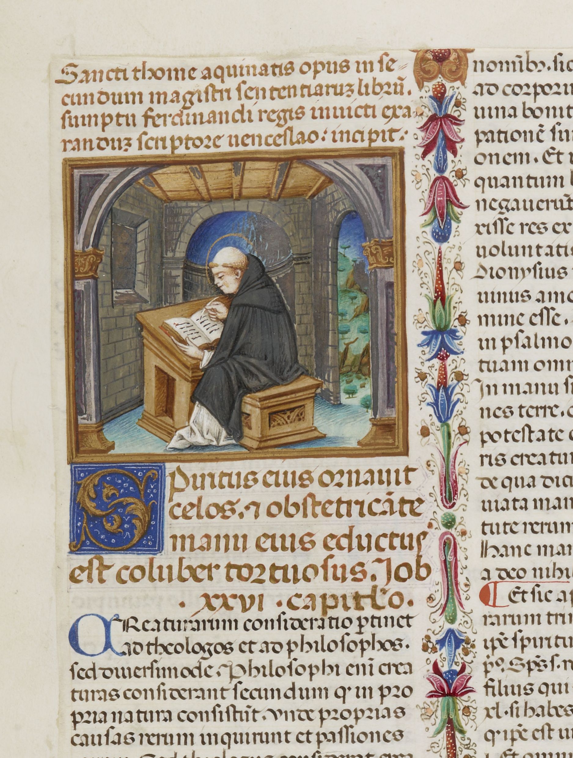 Louviers, Médiathèque Boris Vian (formerly Bibliothèque municipale), MS 8, fol. 12r (detail). Source: http://gallica.bnf.fr/ark:/12148/btv1b8454016j.