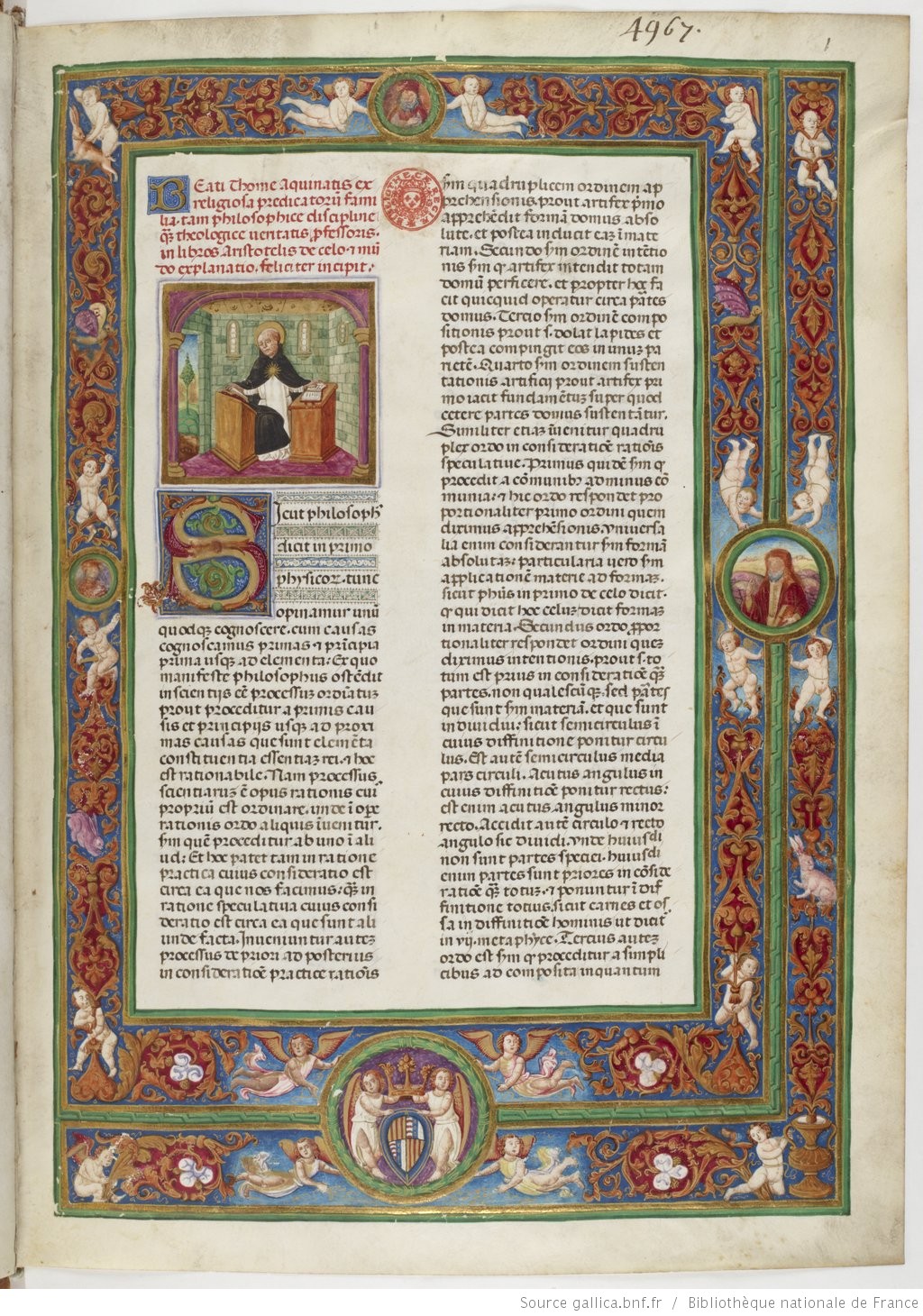 Paris, Bibliothèque nationale de France, MS lat. 6525, fol. 1r. Source: http://gallica.bnf.fr/ark:/12148/btv1b84470611.