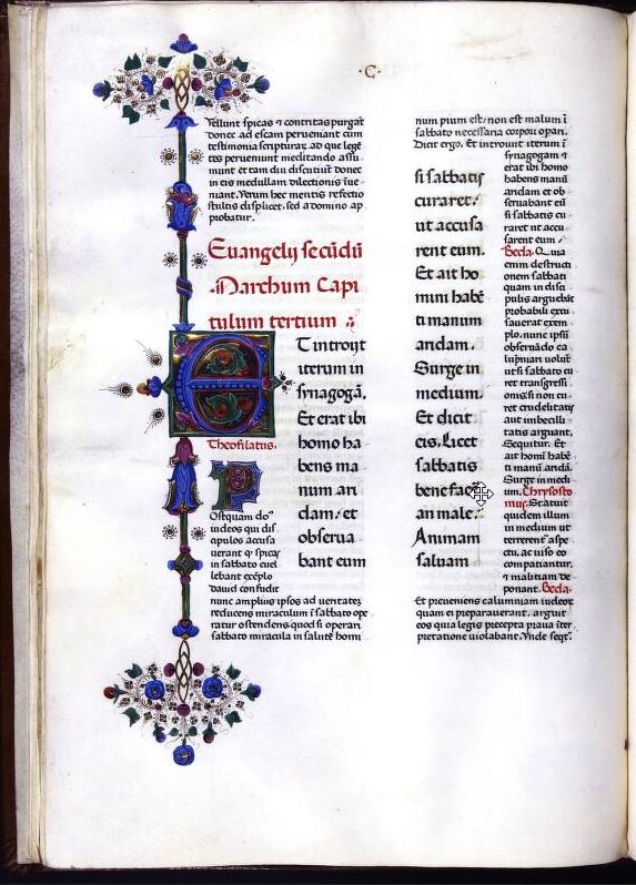 Universitat de València, Biblioteca Històrica, MS 53 [olim 807], fol. 23v. Source: http://roderic.uv.es/uv_ms_0053.