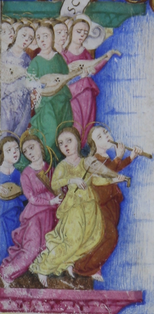 Universitat de València, Biblioteca Històrica, MS 835 [olim 844], fol. 2r: frontispiece (detail). Source: Universitat de València, Biblioteca Històrica.