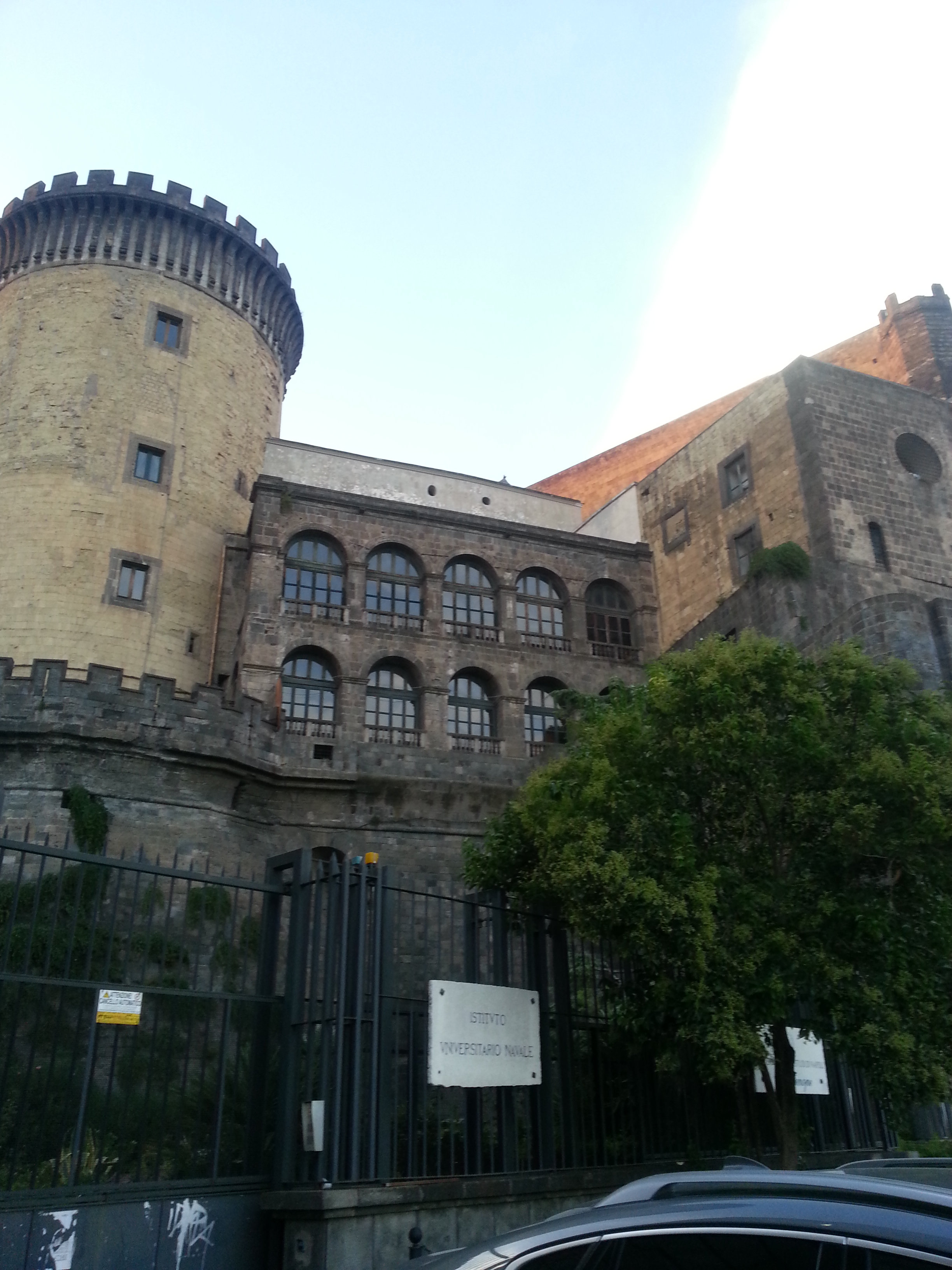 South front of the Castelnuovo, Naples. My own photograph (September 2012).