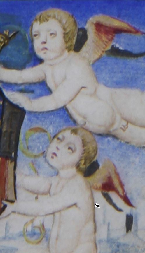 Universitat de València, Biblioteca Històrica, MS 835 [olim 844], fol. 2r: frontispiece (detail). Source: Universitat de València, Biblioteca Històrica.