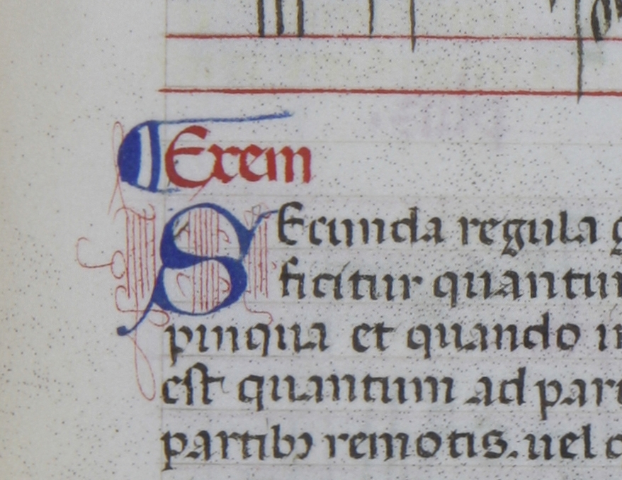 Universitat de València, Biblioteca Històrica, MS 835 [olim 844], fol. 57r (detail). Source: Universitat de València, Biblioteca Històrica.