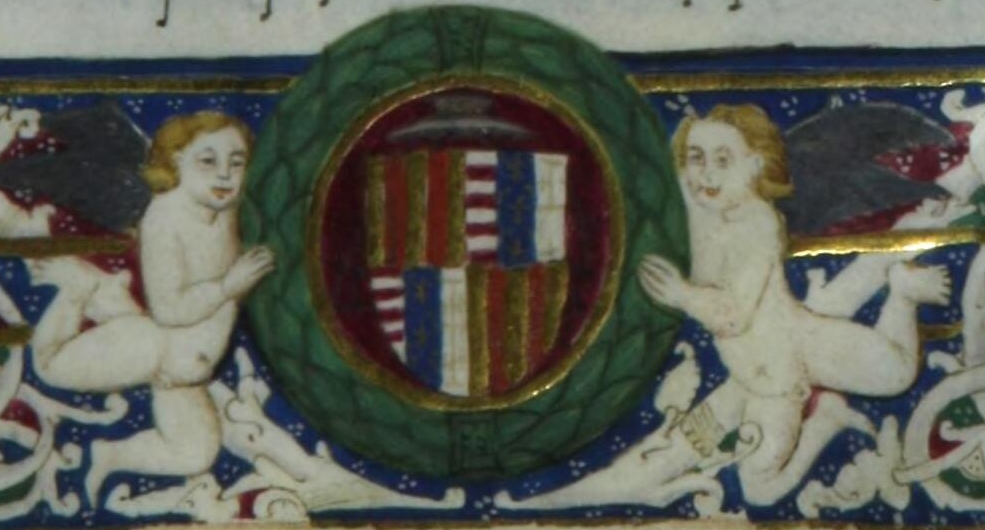 Valencia, Universitat de València, Biblioteca Histórica, MS 847 [olim 770], Thomas Aquinas: De ente et essentia, c.1472, fol. 2r (detail). Source: http://roderic.uv.es/uv_ms_0847.