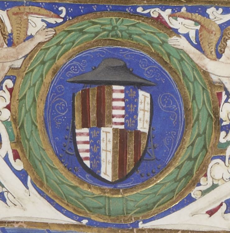 Paris, Bibliothèque nationale de France, MS lat. 6292, fol. 1r (detail). Source: http://gallica.bnf.fr/ark:/12148/btv1b8447068x.